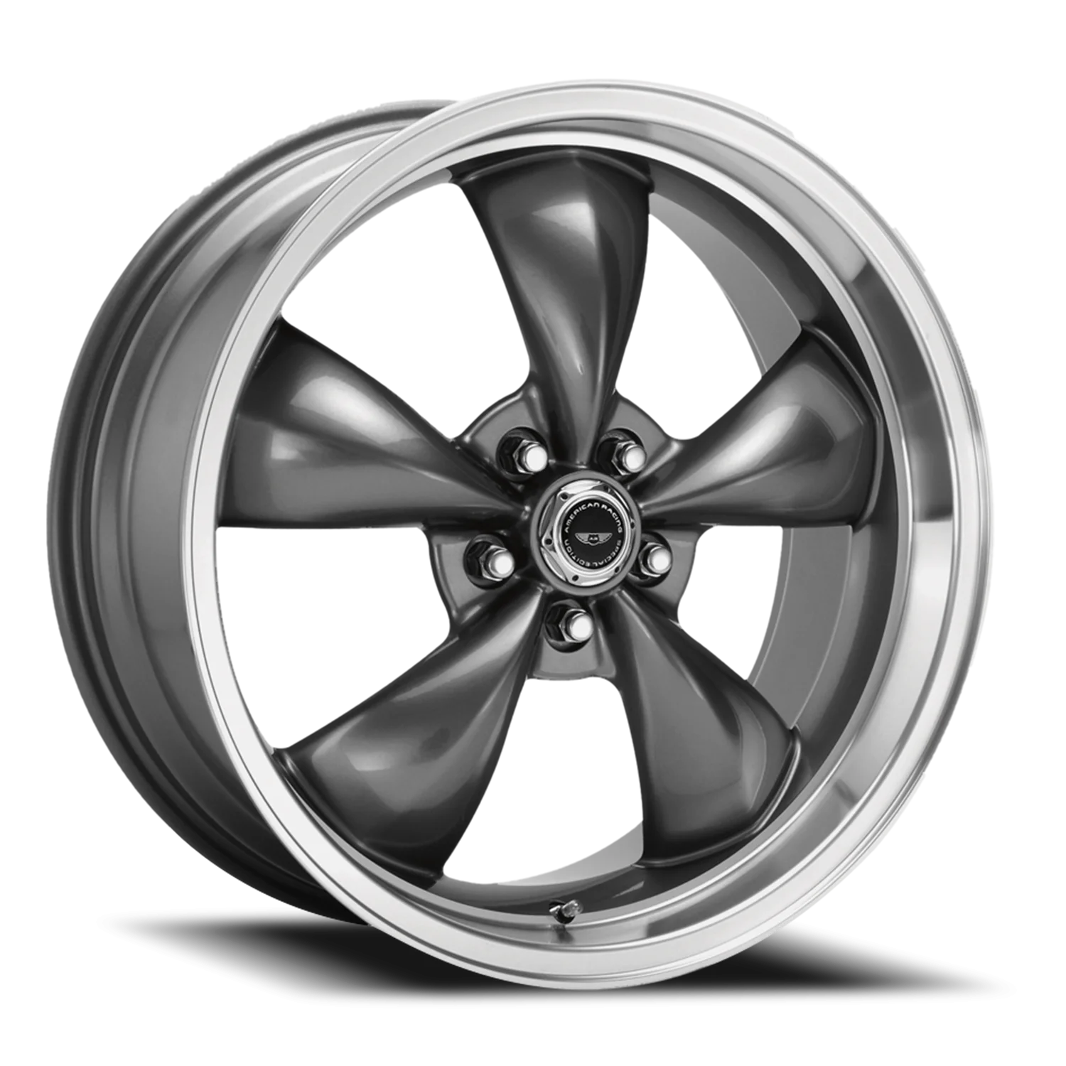 American Racing Torq Thrust M AR105 GY 16x7 5x115 +35 Gray