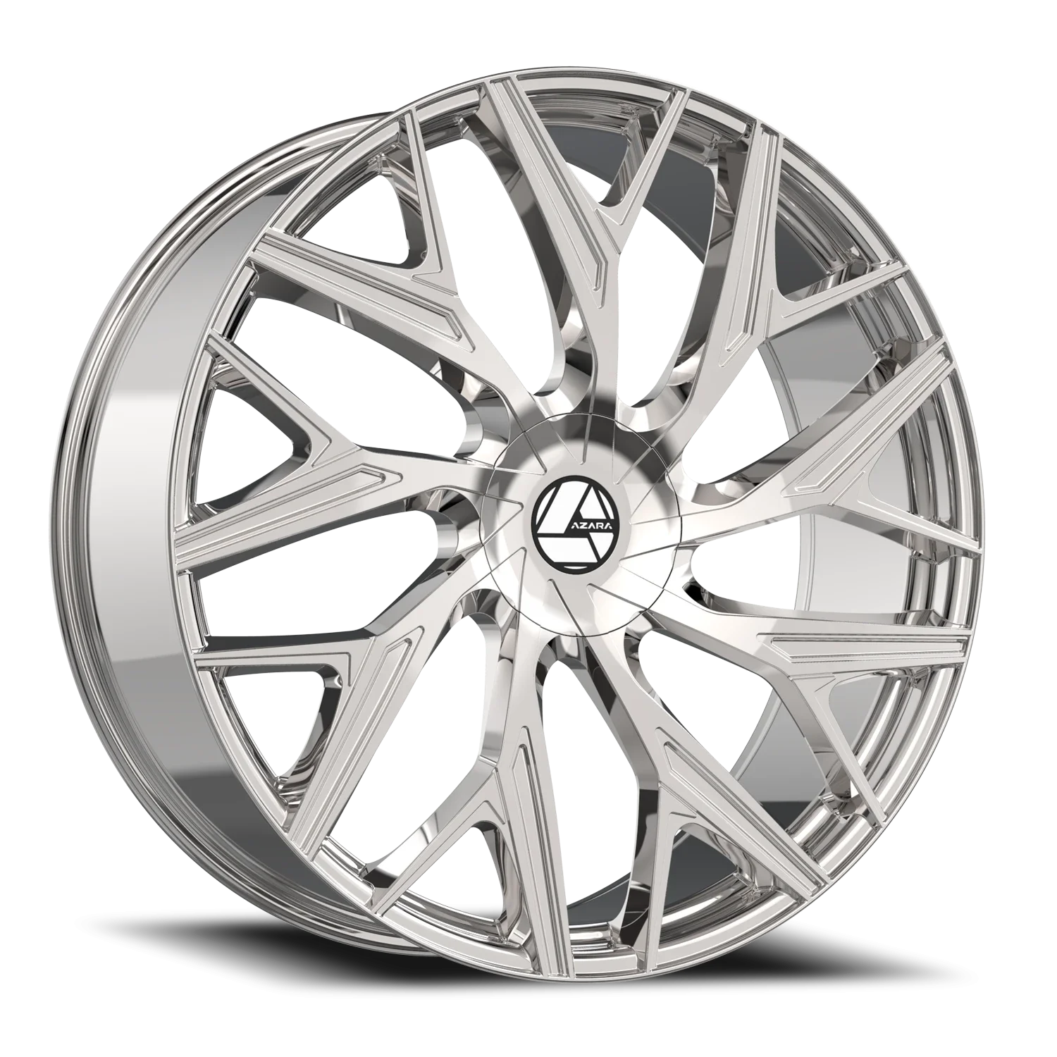 Azara AZA-527 24x9 6x135/6x139.7 +25 Chrome