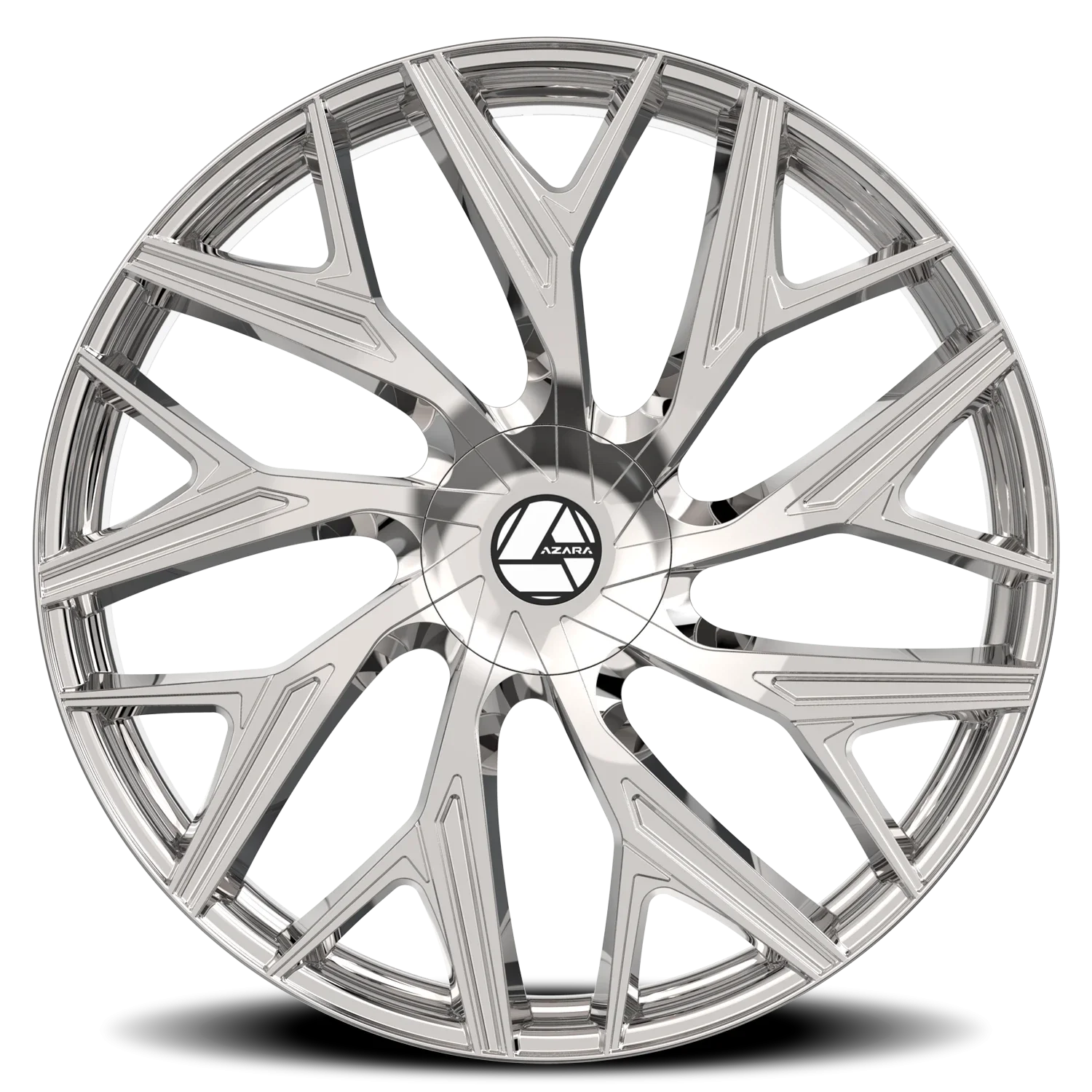 Azara AZA-527 24x9 6x135/6x139.7 +25 Chrome - Image 2