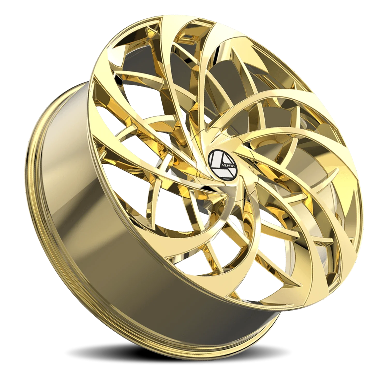 Azara AZA-540 24x9 5x115/5x120 +32 Gold - Image 2