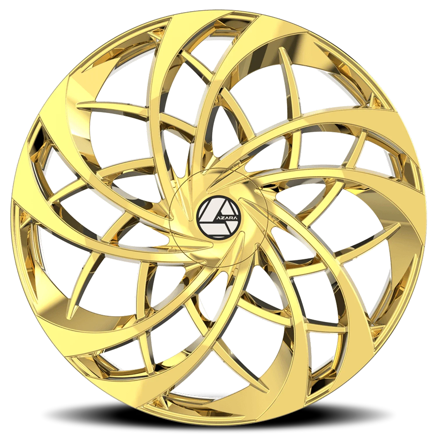 Azara AZA-540 24x9 5x115/5x120 +32 Gold - Image 3