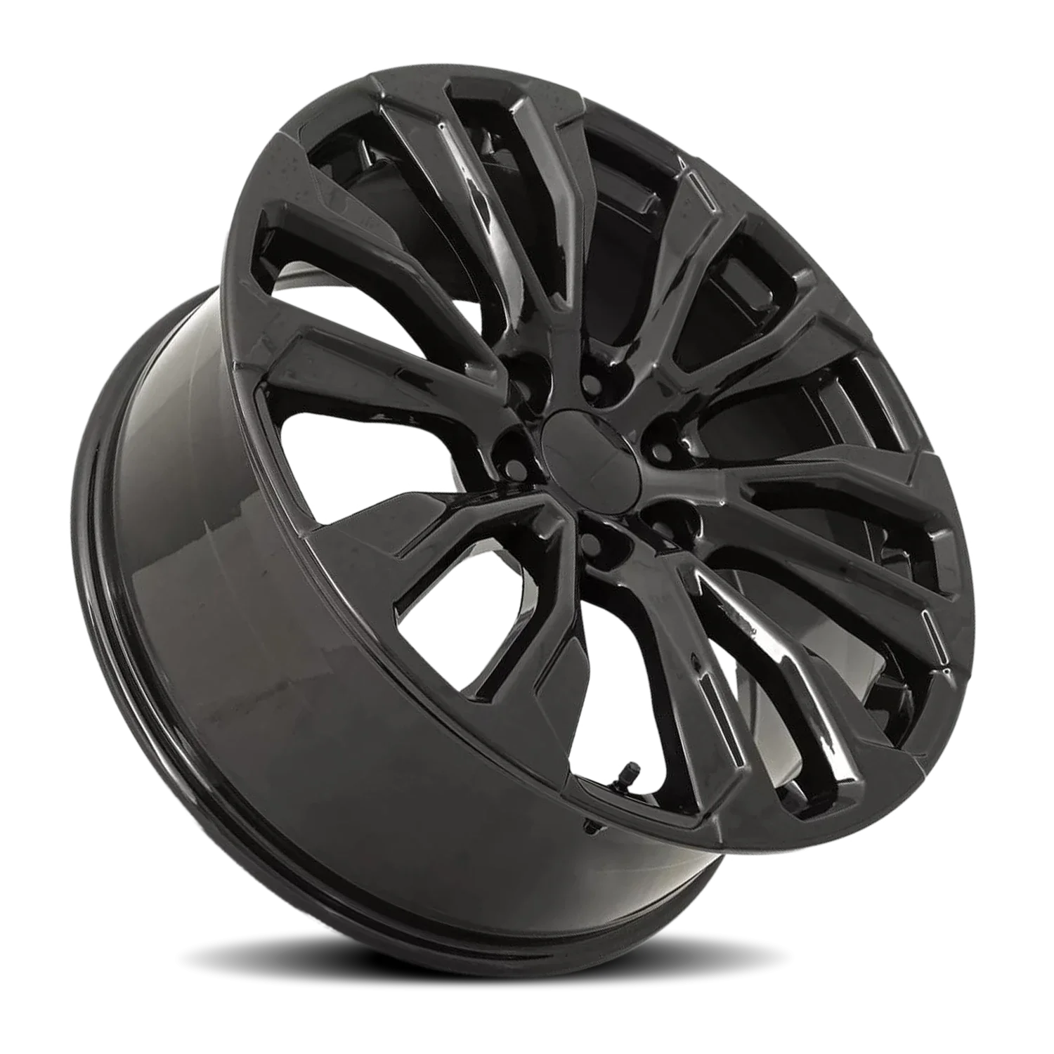 Factory Reproductions FR 203 24x10 6x139.7 +31 Black - Image 2