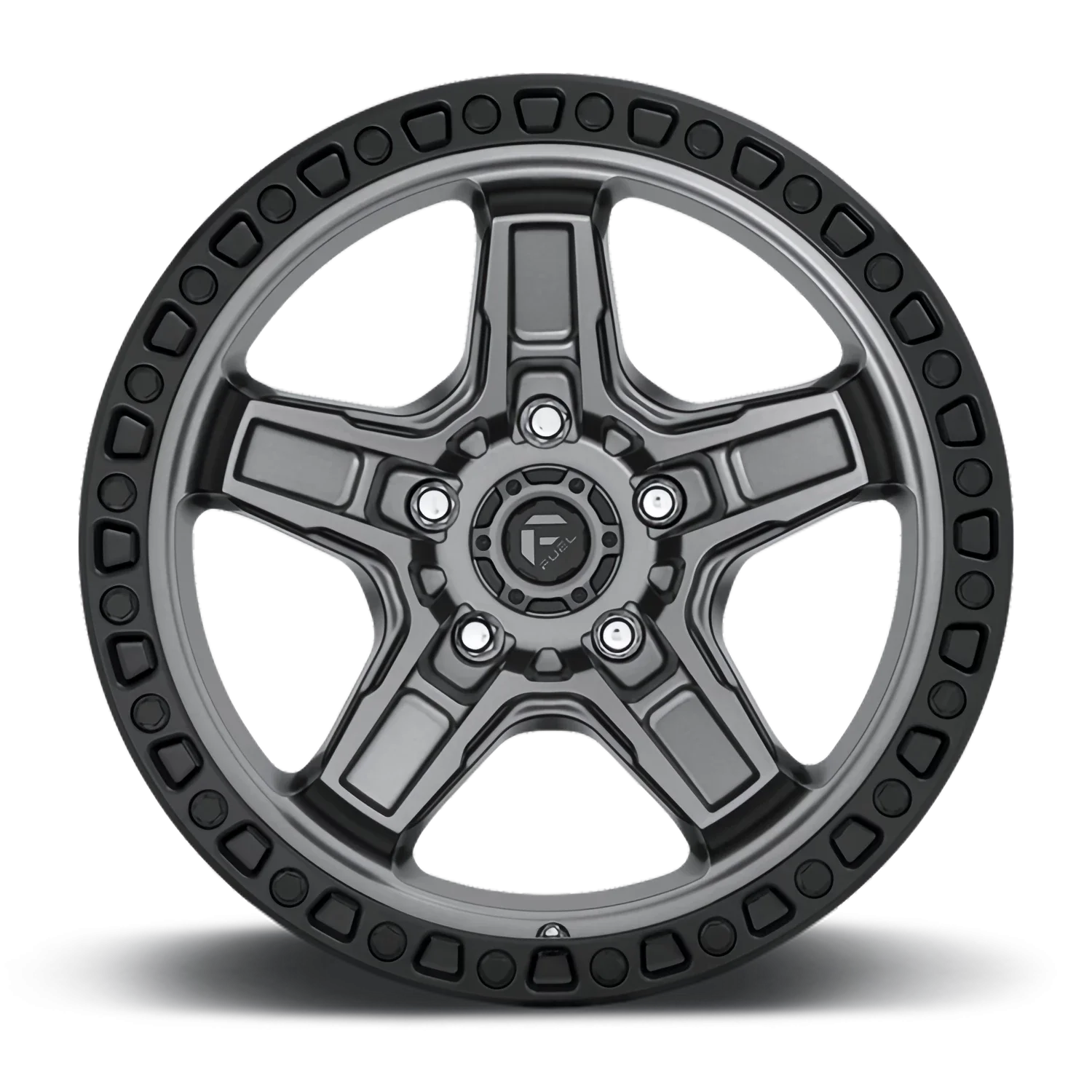 Fuel Kicker D698 17x9 5x127 -12 Gray - Image 3