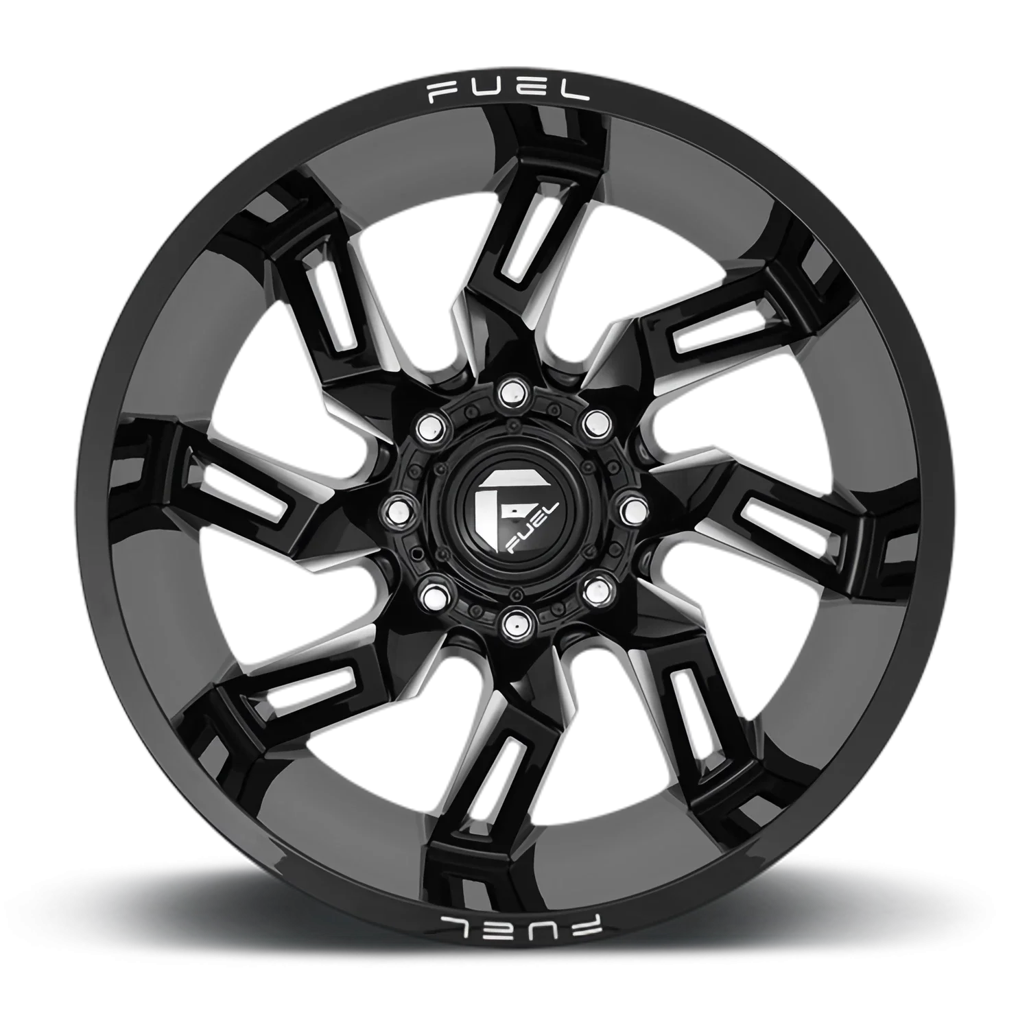 Fuel Lockdown D747 20x10 6x135 -18 Black - Image 3
