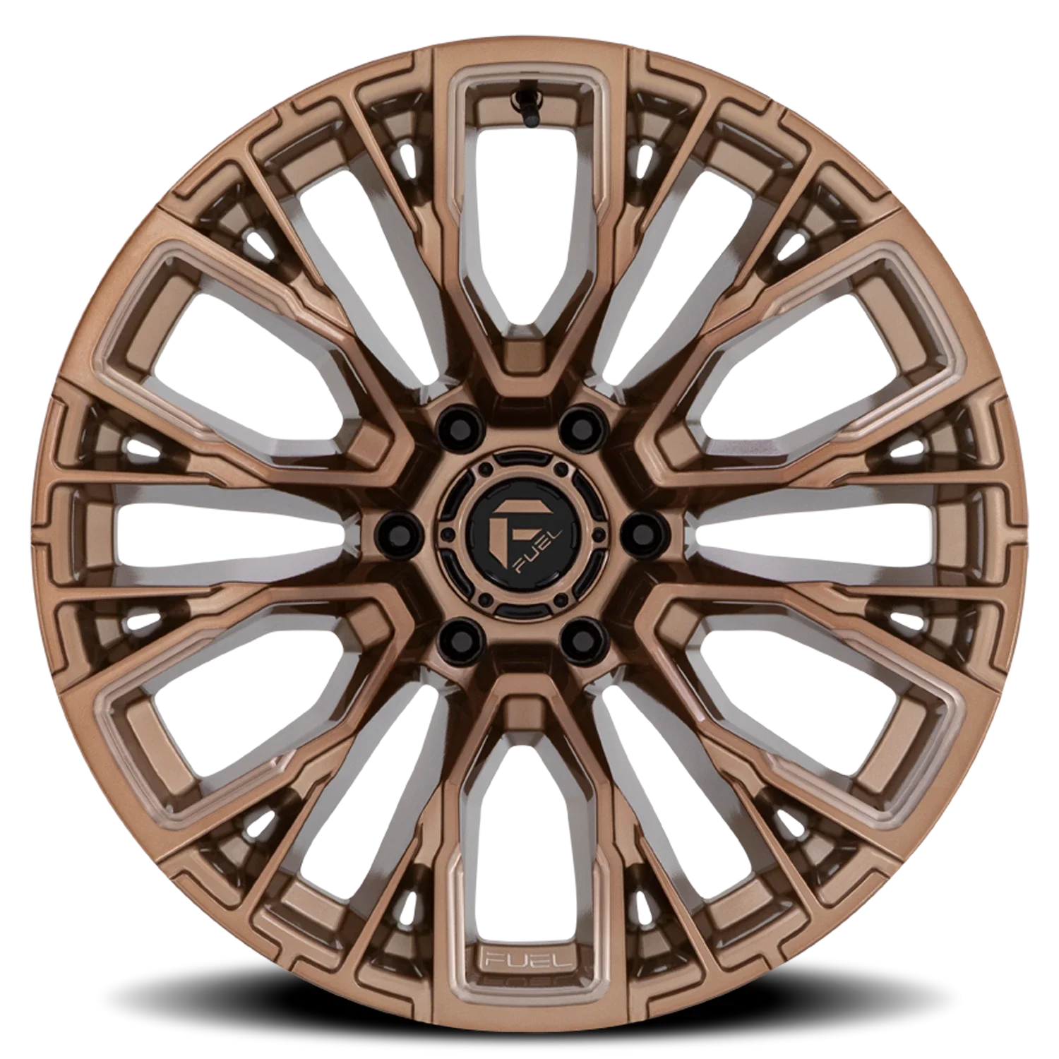Fuel Rebar 6 D850 17x9 6x139.7 -12 Bronze - Image 3