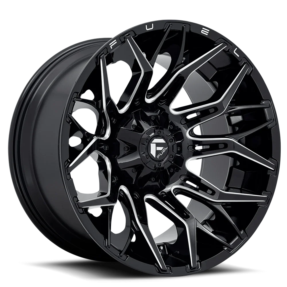 Fuel Twitch D769 22x12 5x139.7/5x150 -44 Black