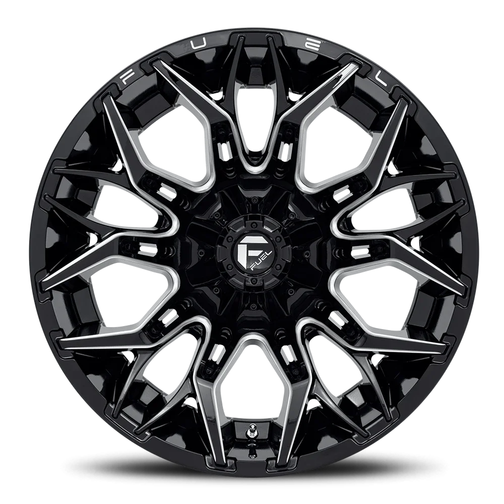 Fuel Twitch D769 22x12 5x139.7/5x150 -44 Black - Image 3