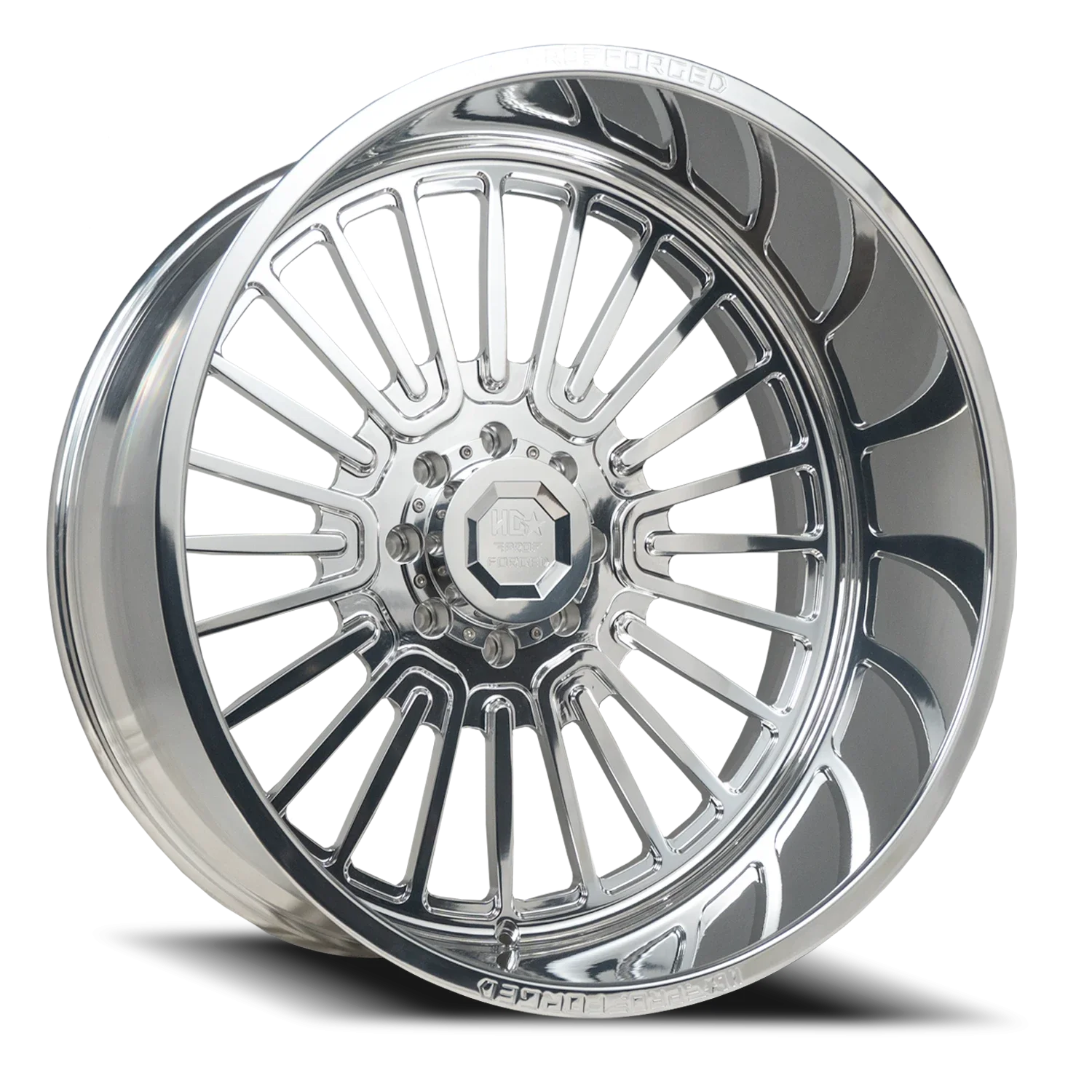 HD Pro Forged Forged LHD PRO 6 Warhog 24x12 8x180 -44 Polished