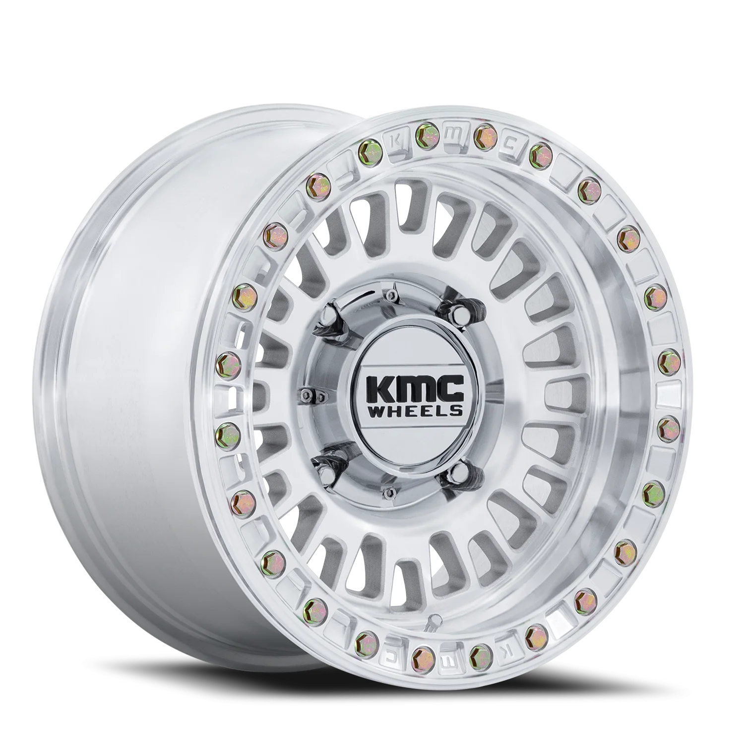 KMC Torx Beadlock UTV 15x8 4x137 0 Black