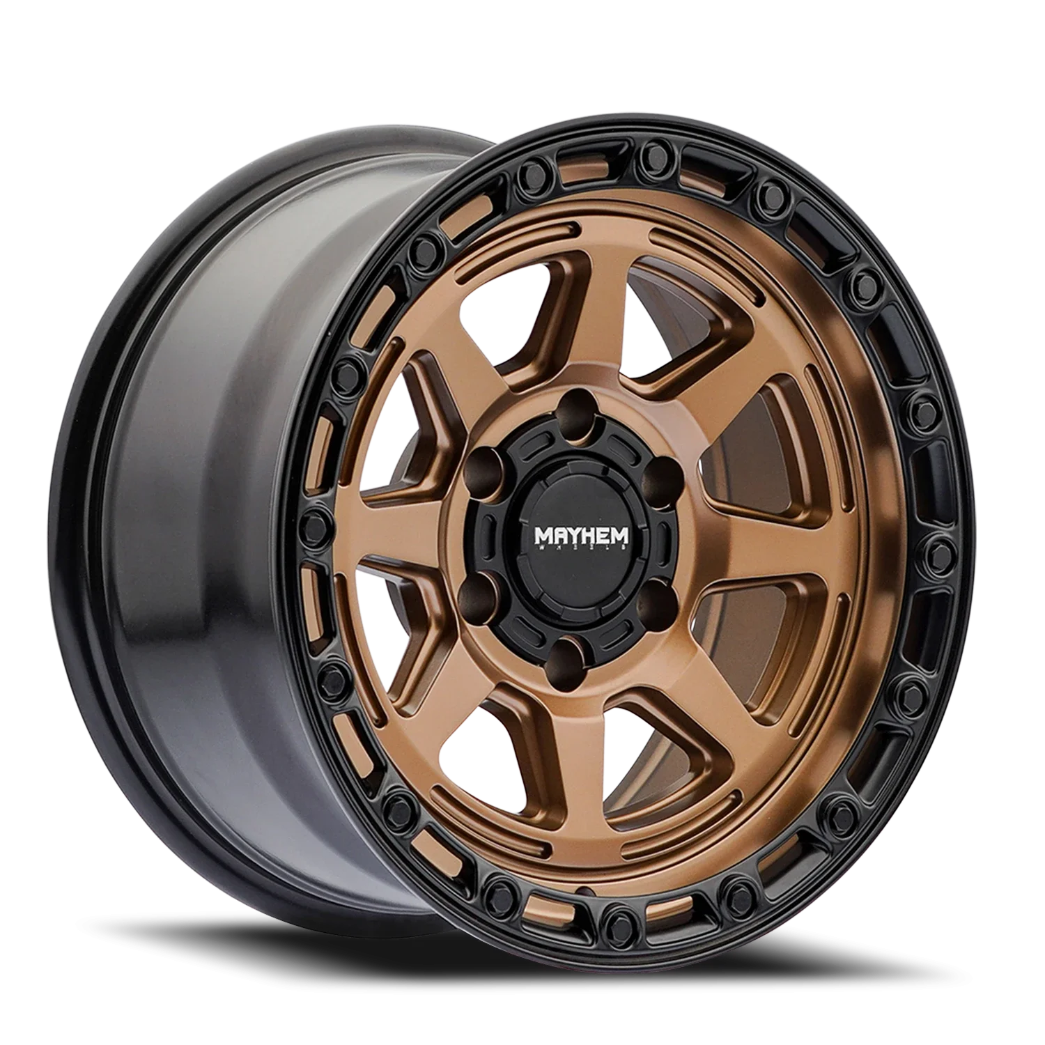 Mayhem Ridgeline 8306 BZ 17x8.5 5x127 -6 Bronze