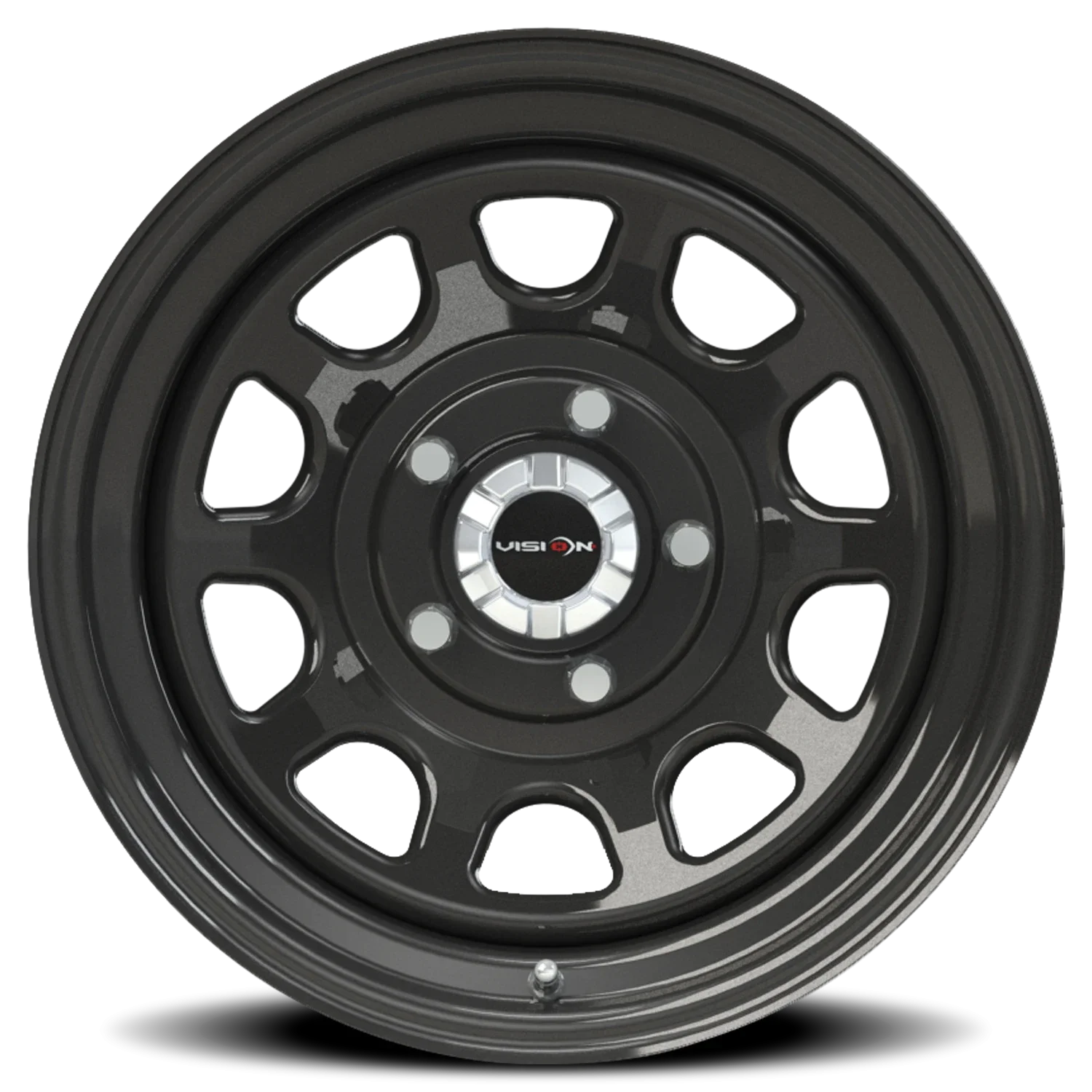 Vision 84 15x7 5x120.65 -6 Black - Image 3
