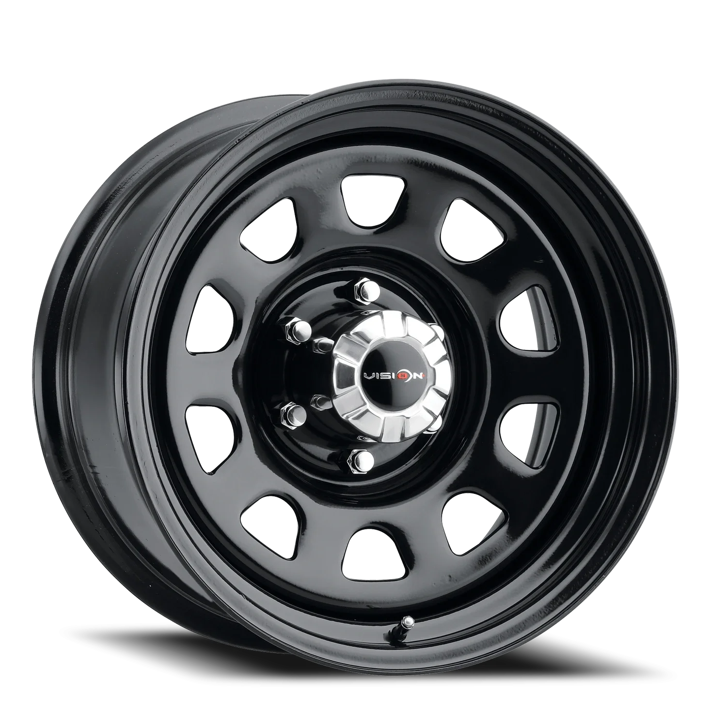 Vision 84 16x7 6x139.7 Black