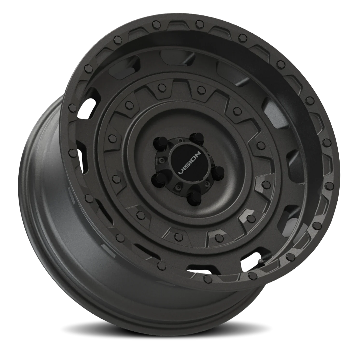 Vision 403 17x10 5x127 -25 Black - Image 2