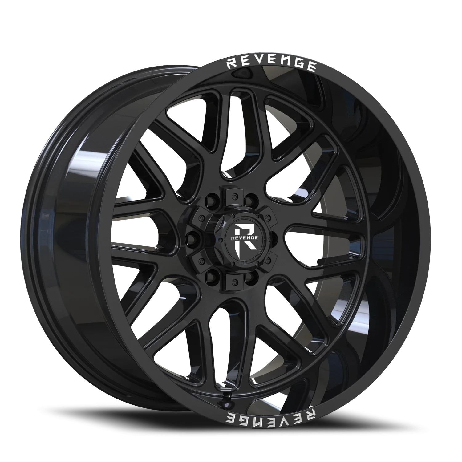 Revenge Offroad RV206 20x10 8x170 -19 Black