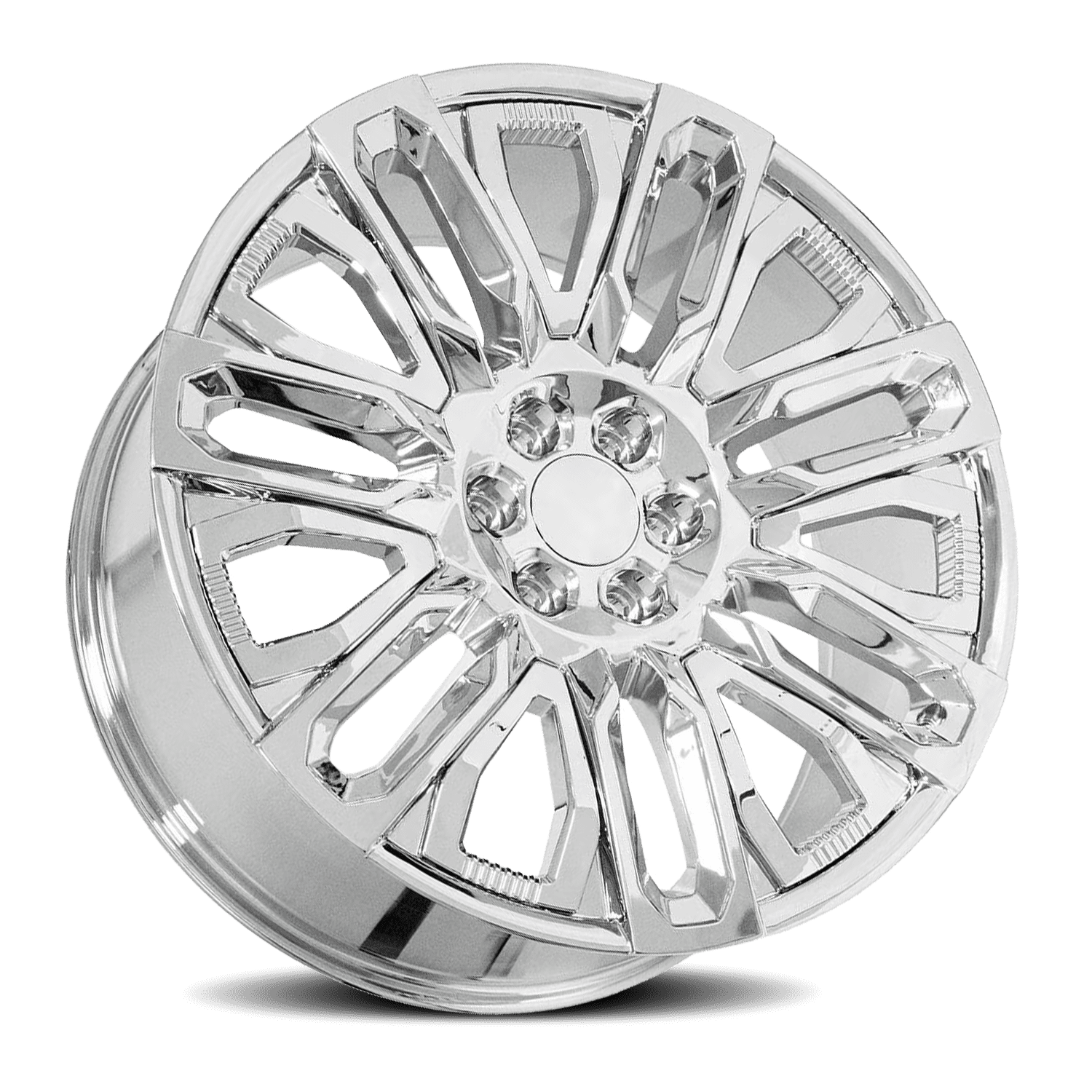 OE Wheels CV57 24x10 6x139.7 +31 Chrome - Image 2