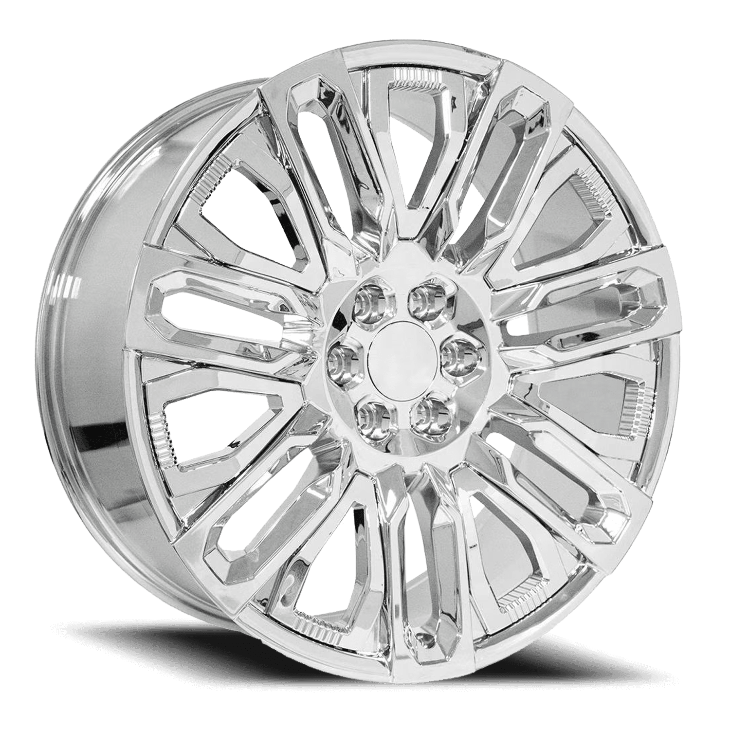 OE Wheels CV57 24x10 6x139.7 +31 Chrome