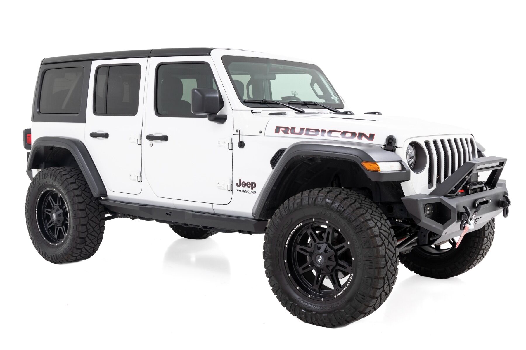 Rough Country 3.5 Inch Lift Kit C/A Drop FR D/S M1R Jeep Wrangler Unlimited (24-26)
