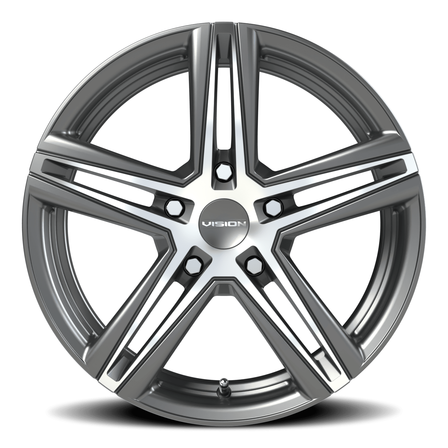 Vision 640 16x7 5x100 +38 Gunmetal - Image 3
