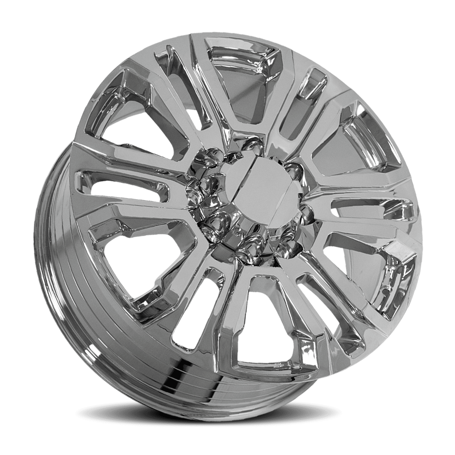 OE Wheels CV70B 22x8.5 8x180 +47 Chrome - Image 2