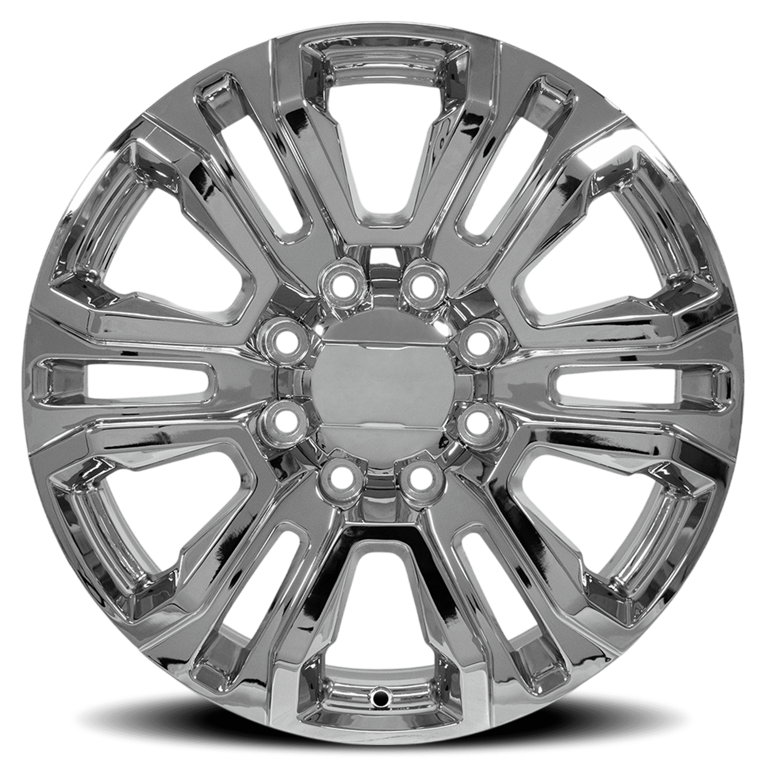 OE Wheels CV70B 22x8.5 8x180 +47 Chrome - Image 3