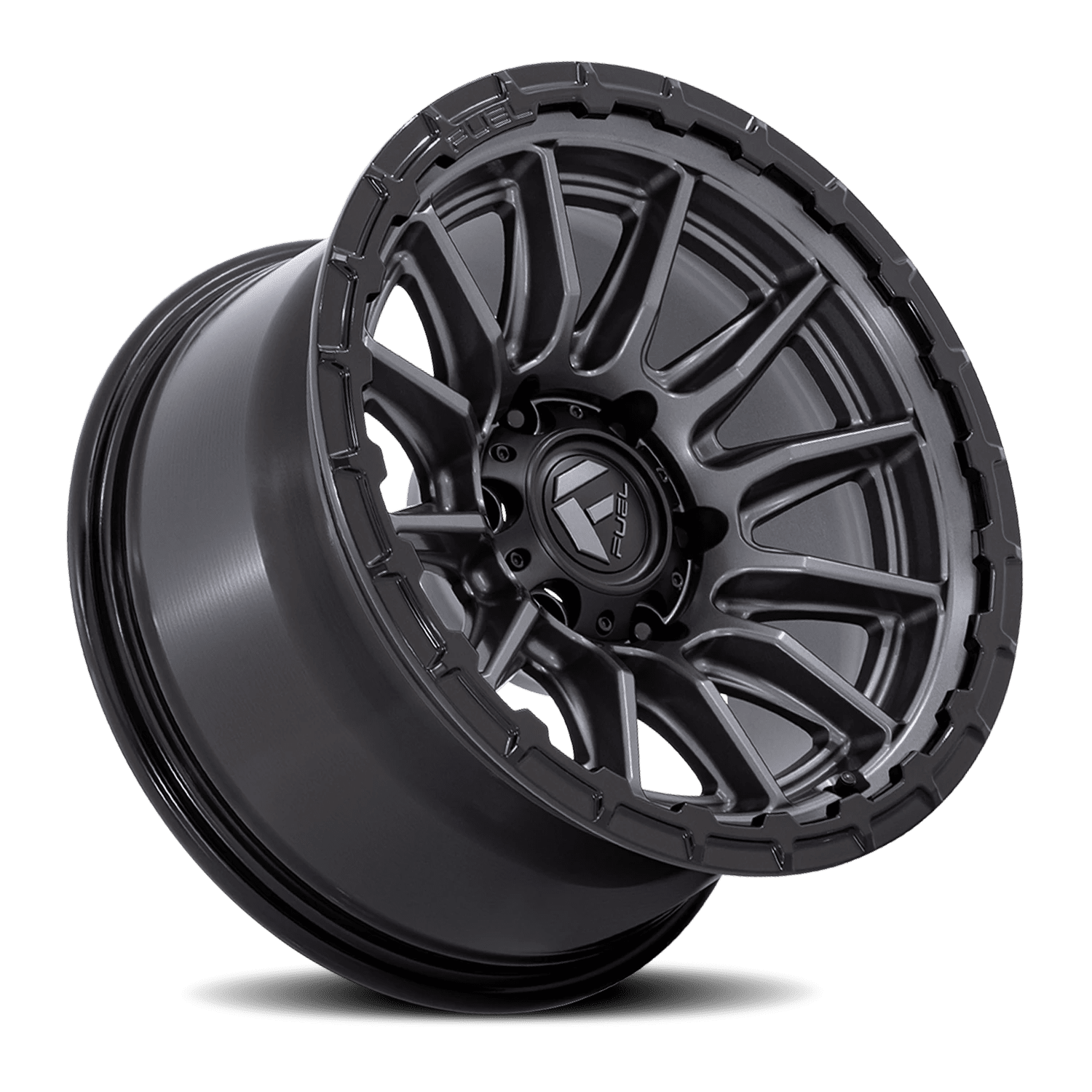 Fuel Piston FC866 17x8.5 6x139.7 +25 Gunmetal - Image 2