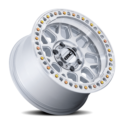 KMC GRS 18x9 8x180 +18 Silver - Image 2