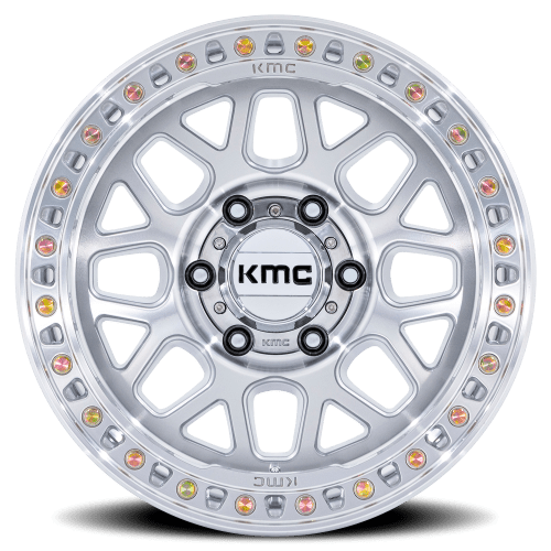 KMC GRS 18x9 8x180 +18 Silver - Image 3