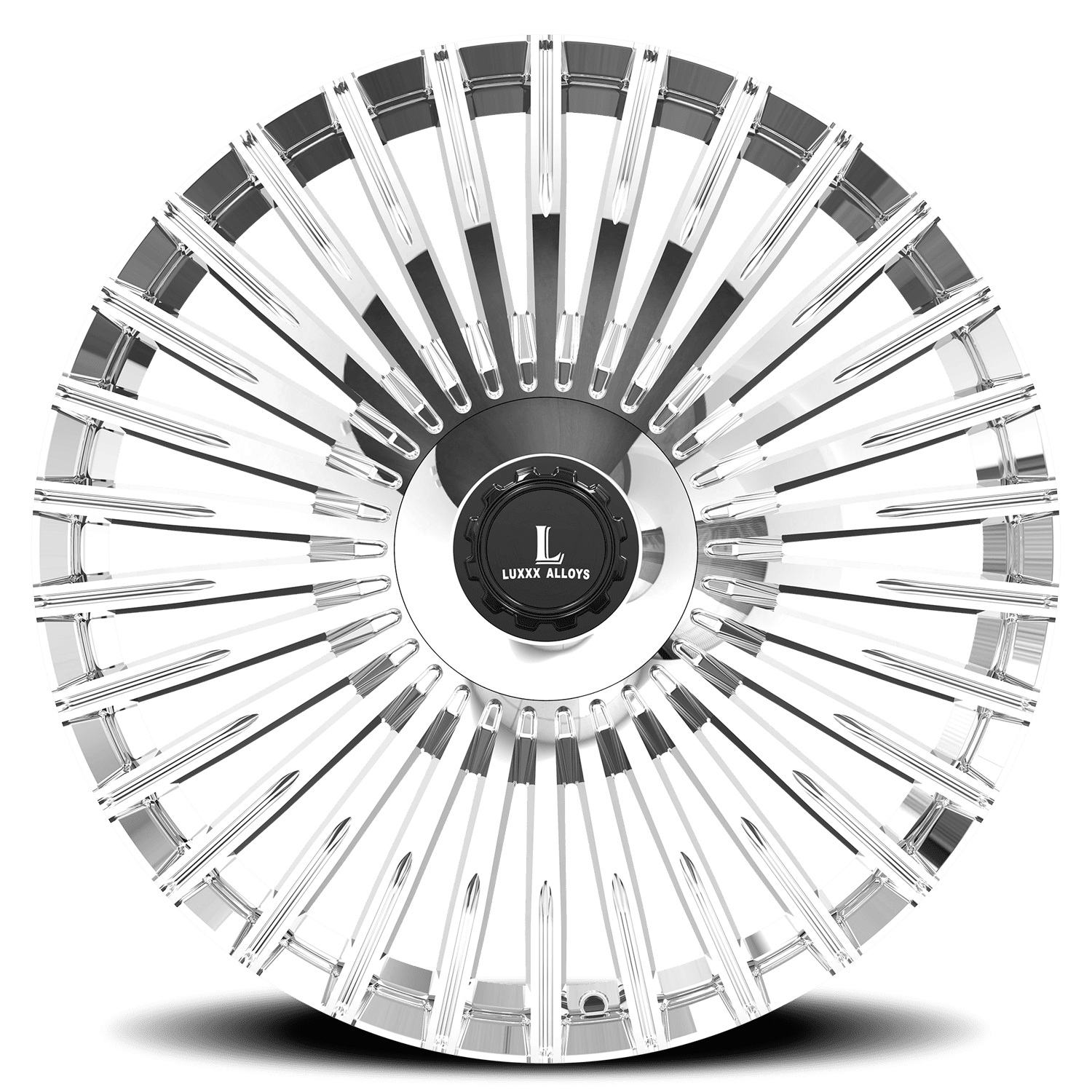 Luxxx Alloys 56 20x8.5 5x114.3 +35 Chrome - Image 2