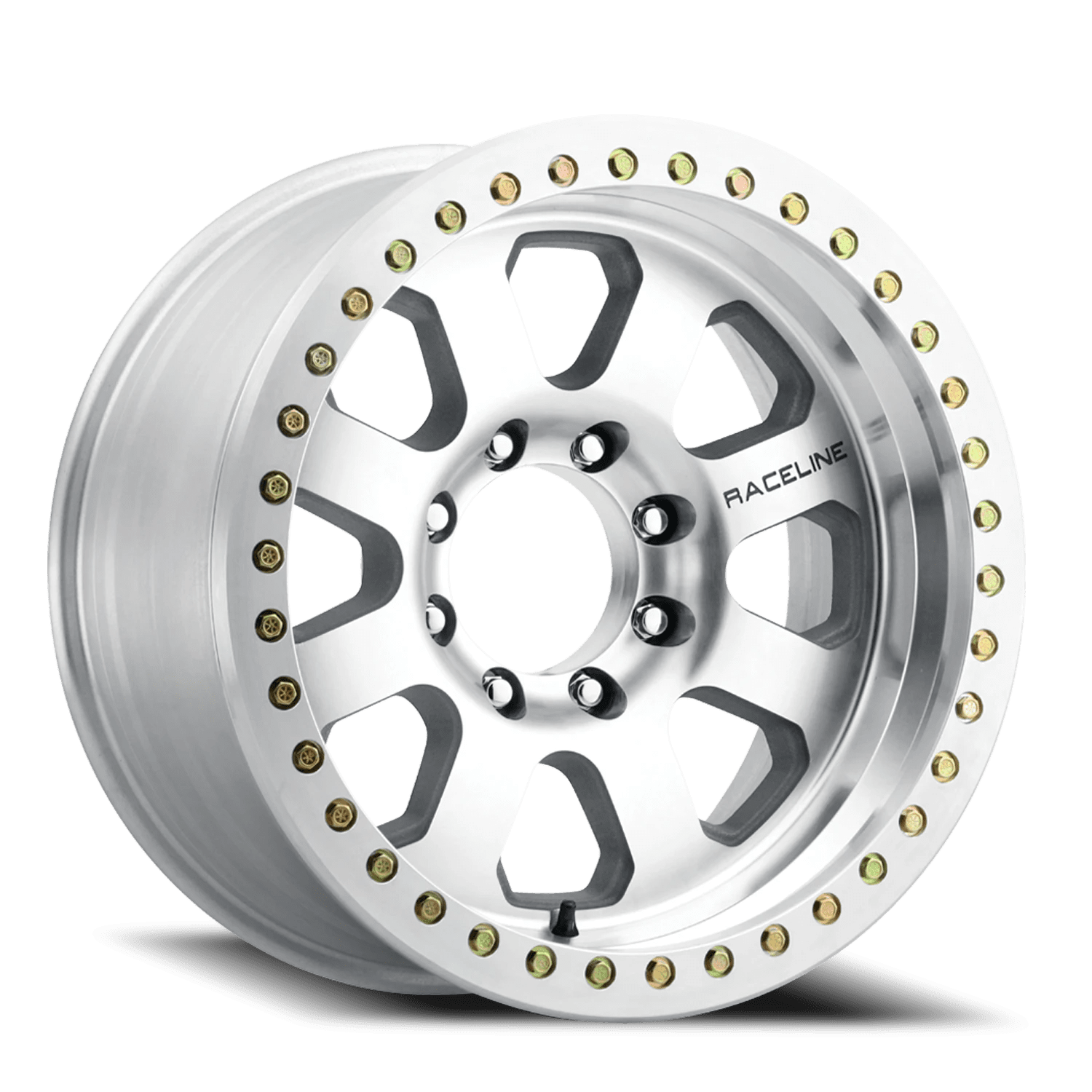 Raceline Avenger Beadlock 17x9 5x139.7 0 Silver