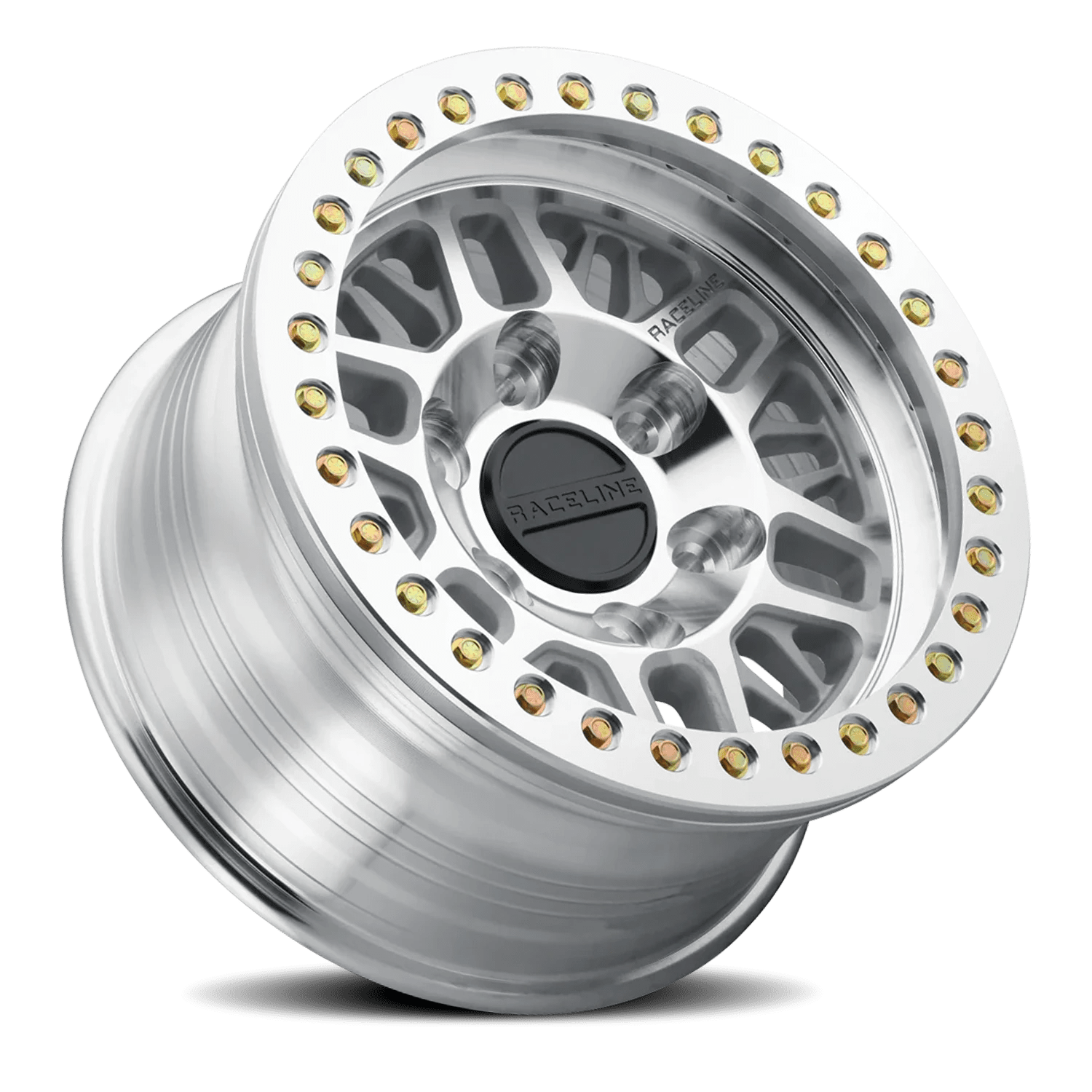 Raceline Ryno Cast Beadlock 17x9 6x139.7 -38 Silver - Image 2