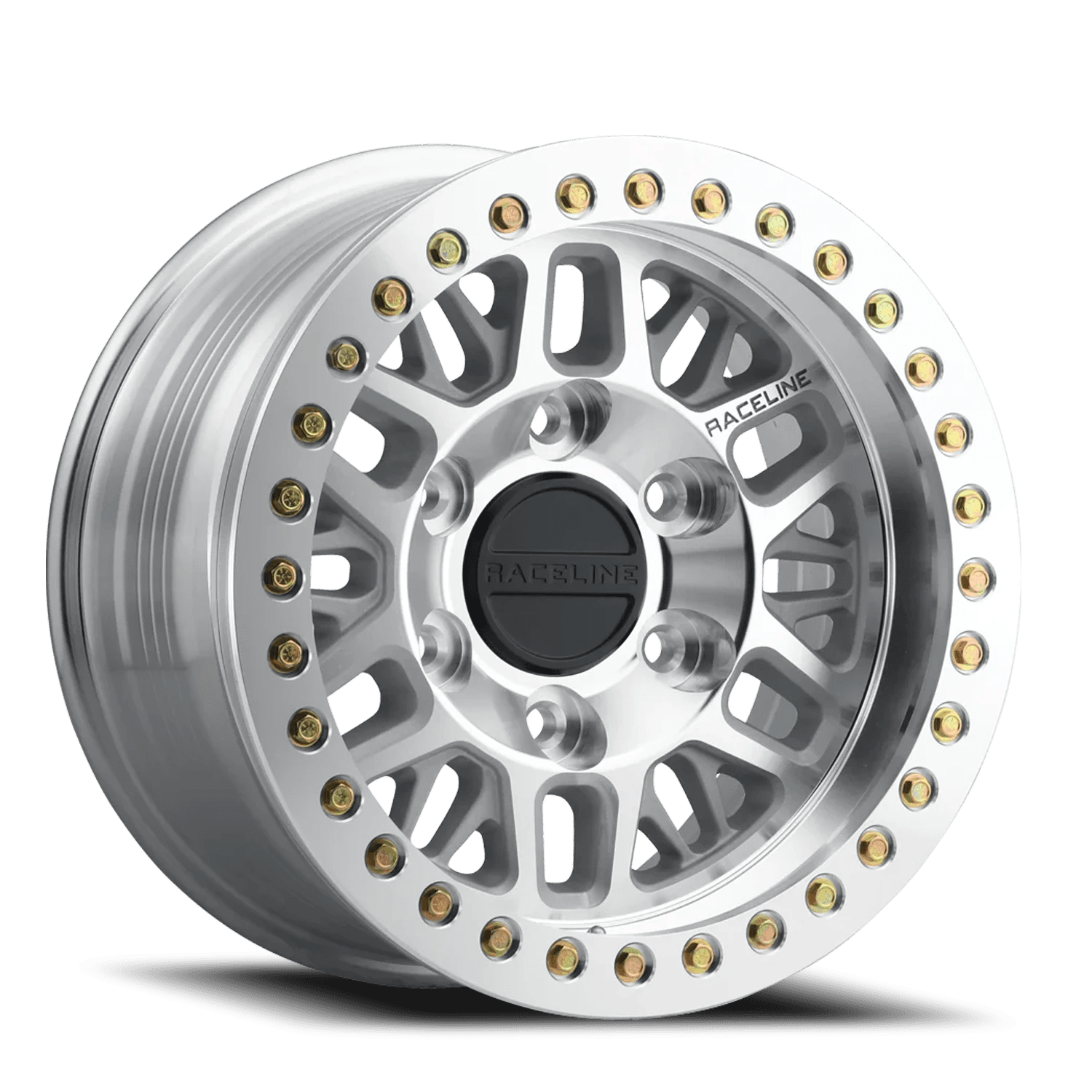 Raceline Ryno Cast Beadlock 17x9 6x165.1 -12 Silver