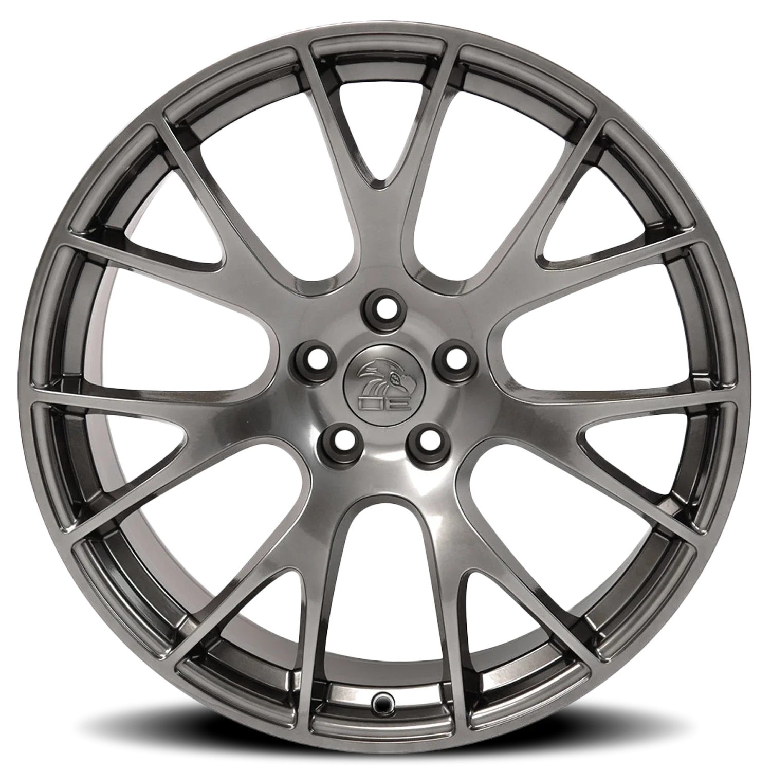 OE Wheels DG15 20x9 5x115 +18 Gray - Image 3