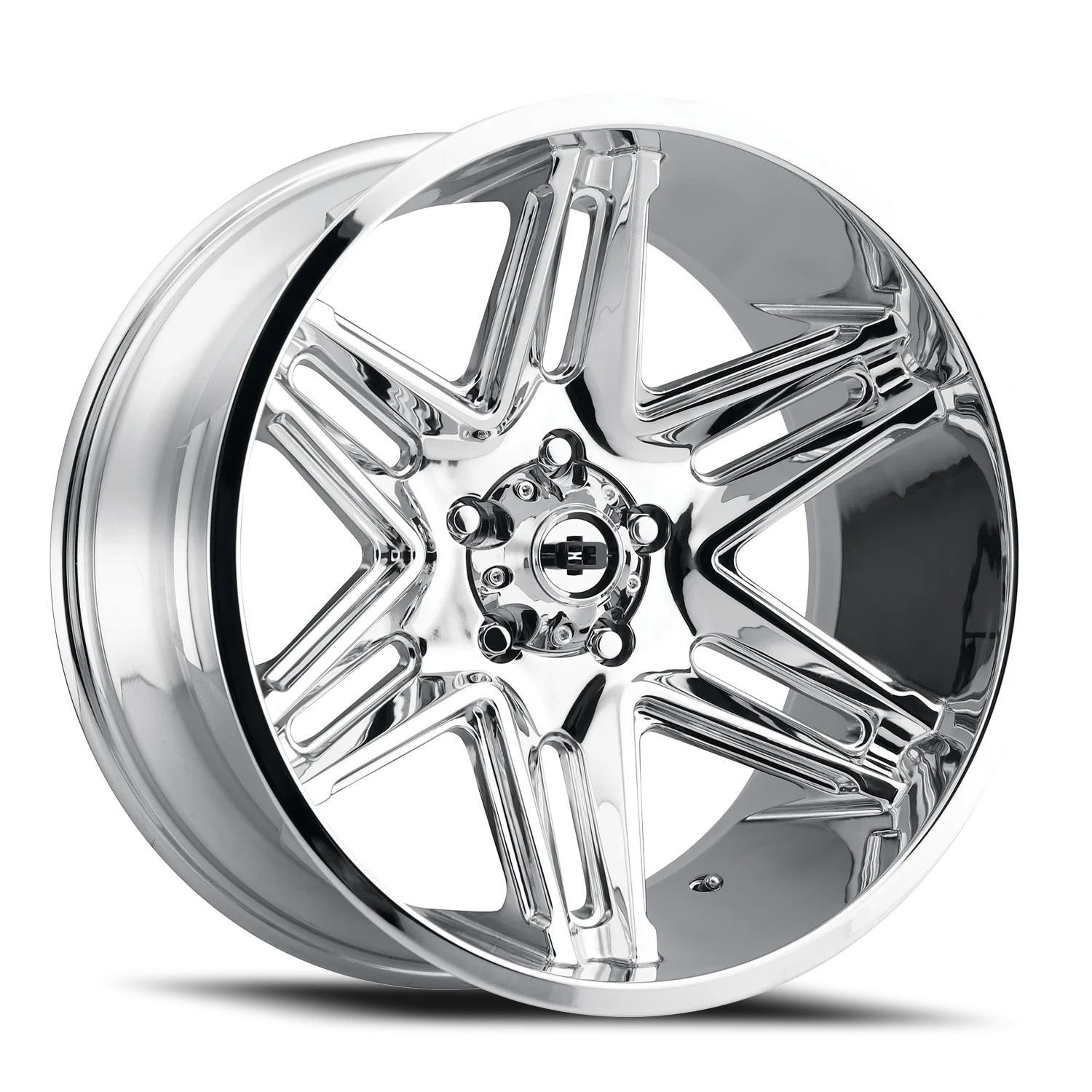 Vision 363 24x12 5x139.7 -51 Chrome