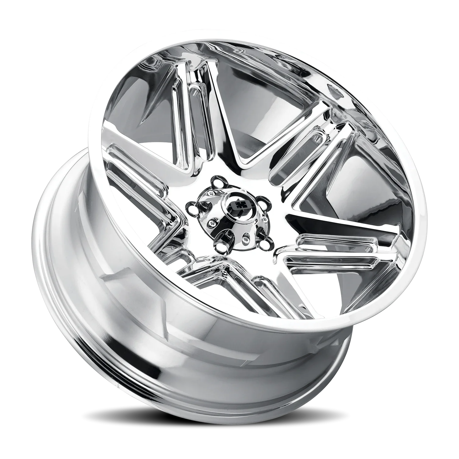 Vision 363 24x12 5x139.7 -51 Chrome - Image 2