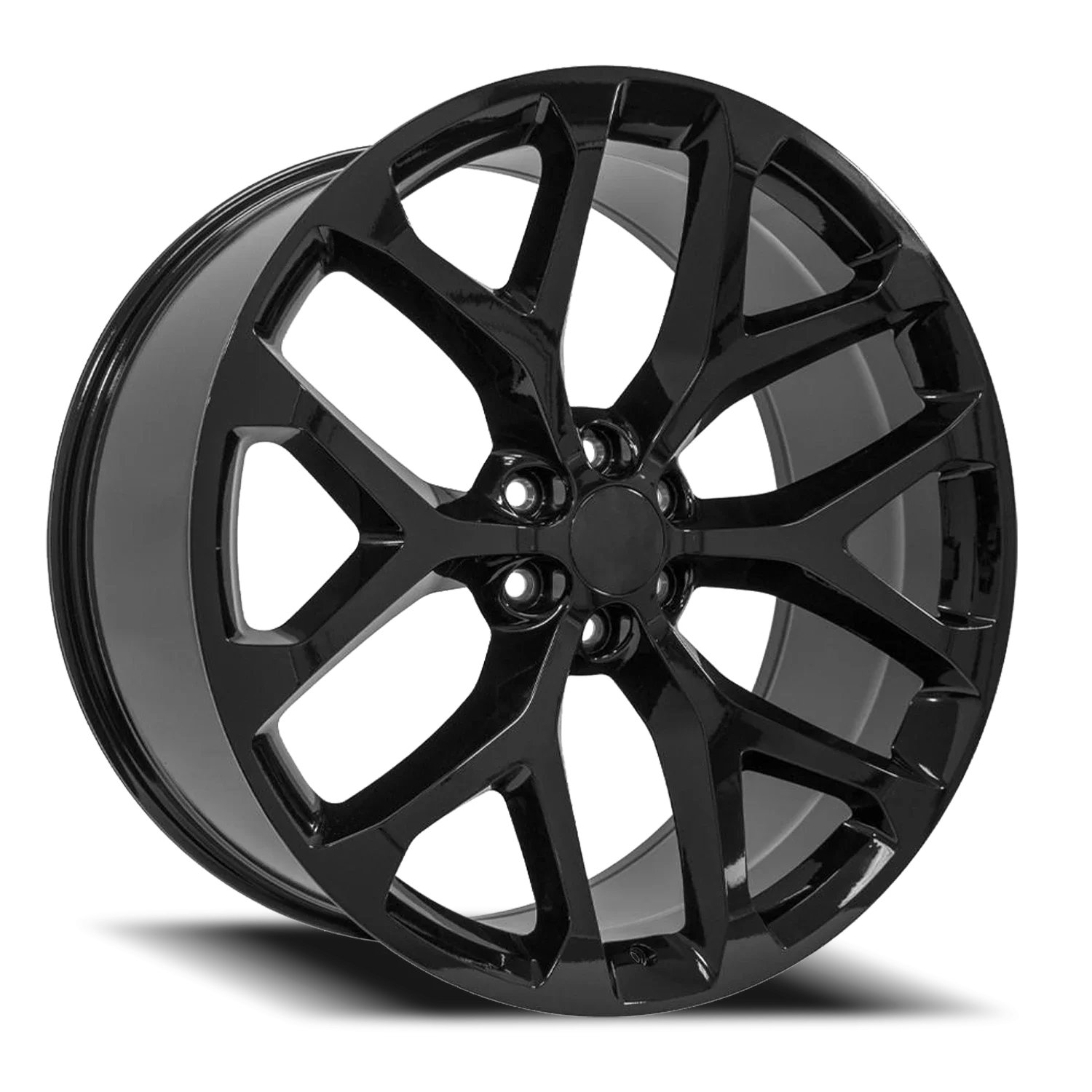 OE Wheels CV98B 20x9 6x139.7 +27 Black