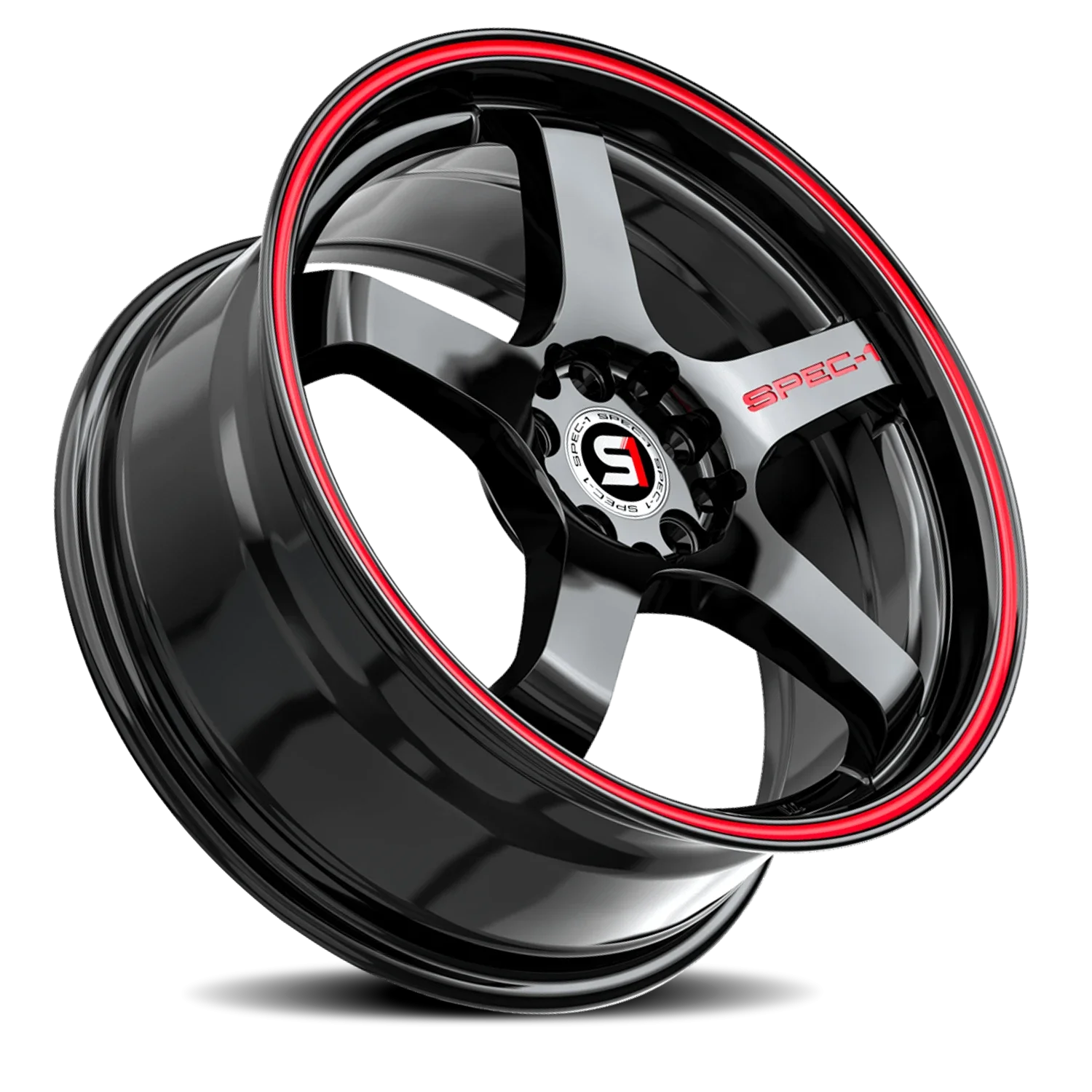 Spec-1 SPT-31 18x8.5 4x100/4x114.3 +38 Black - Image 2