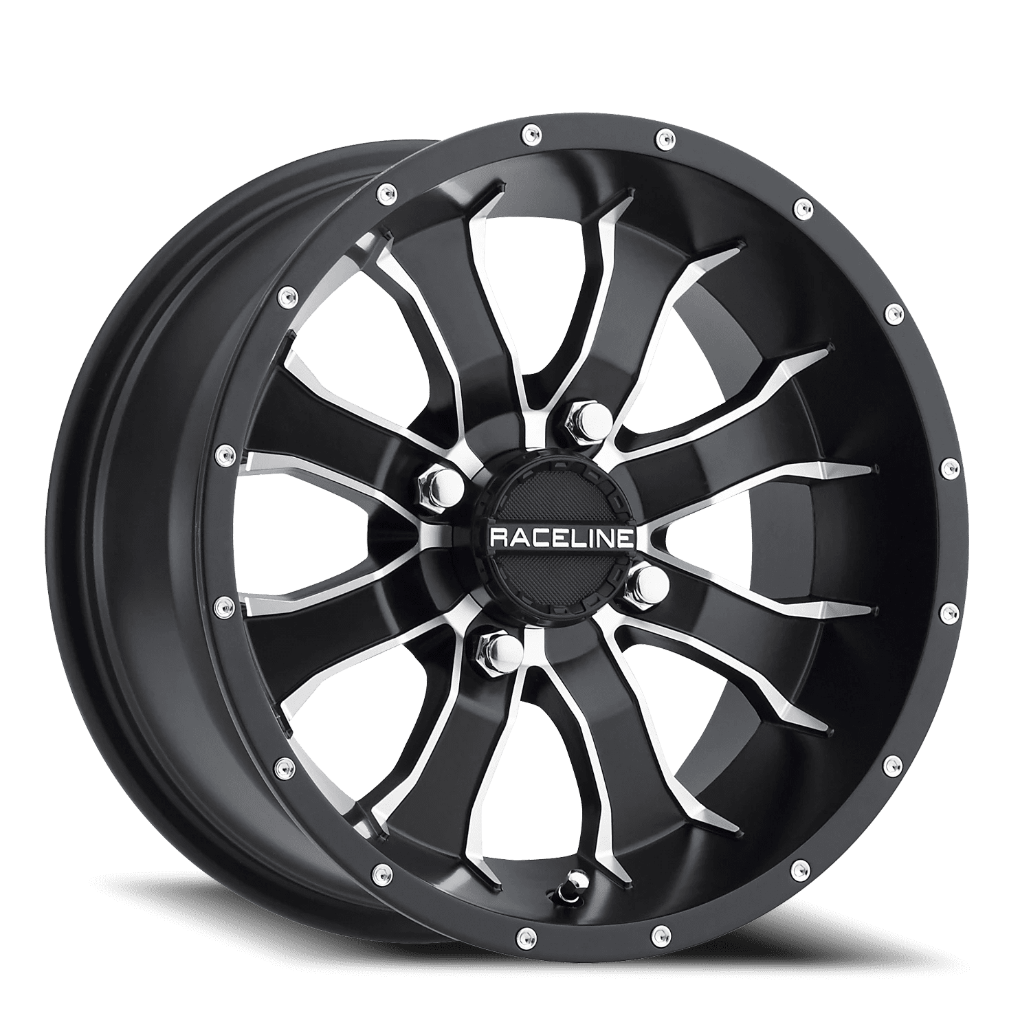 Raceline Mamba UTV 14x7 4x110 -47 Black