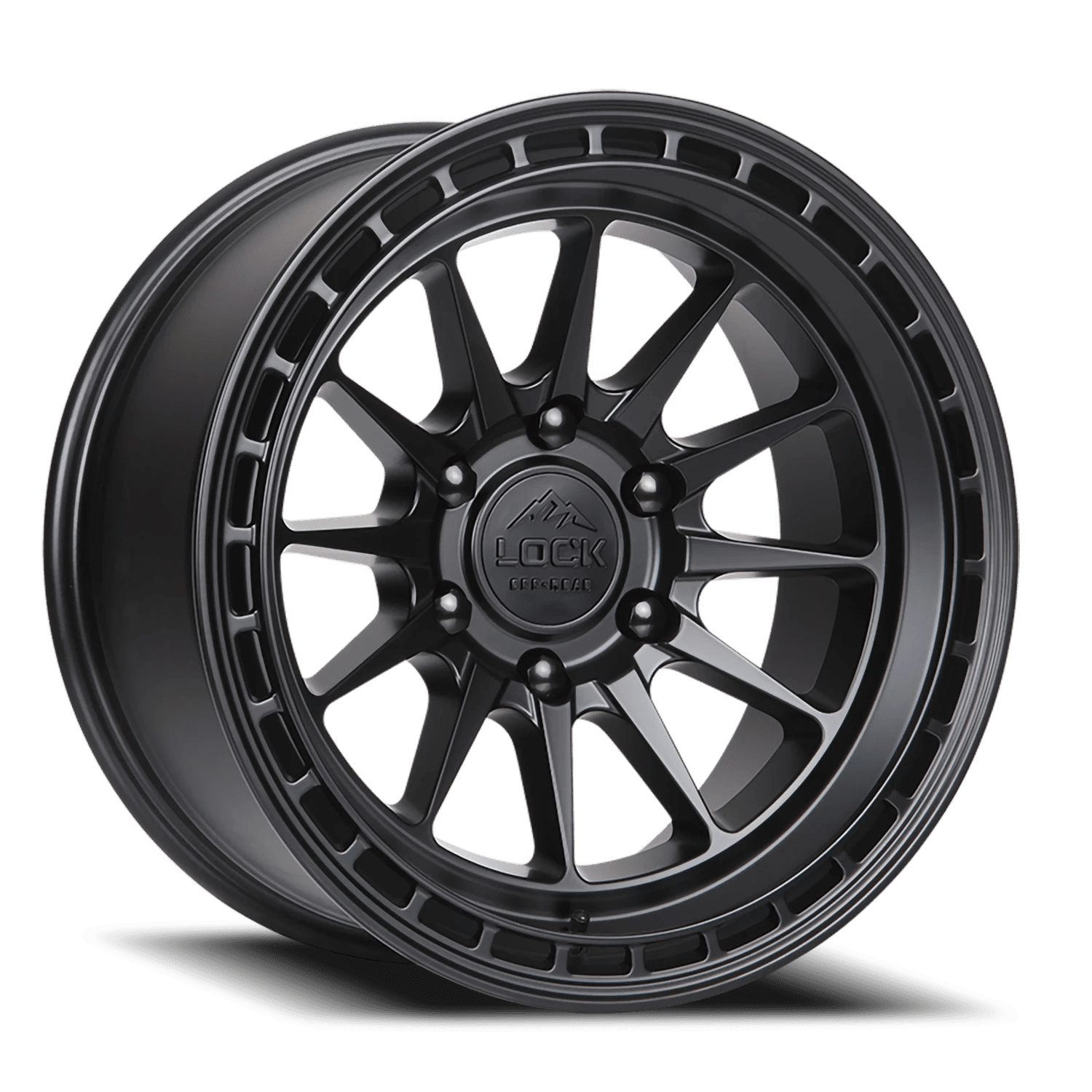 Lock Offroad Baja 17x8 5x127 +40 Black