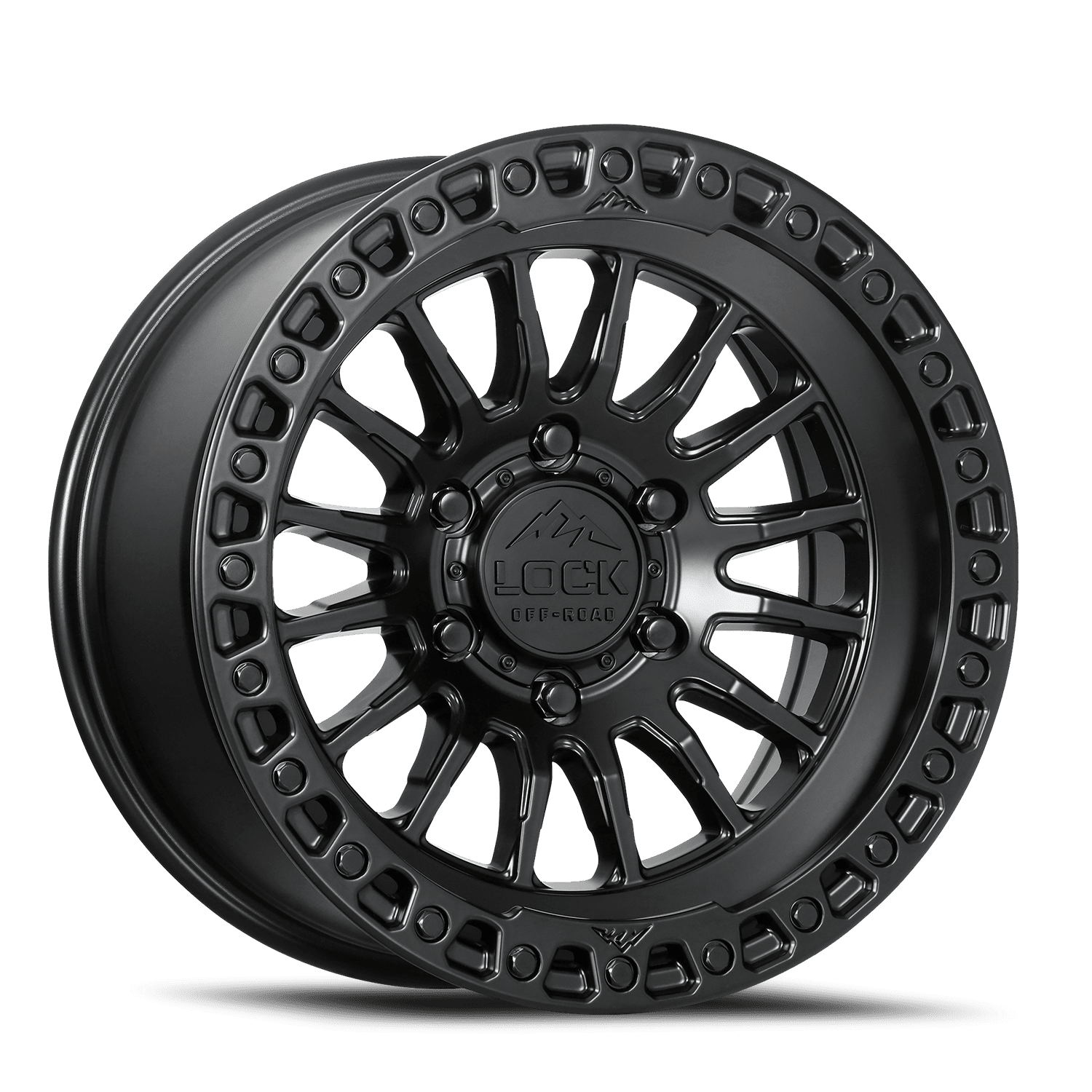Lock Offroad Grit 17x9 5x127 -12 Black