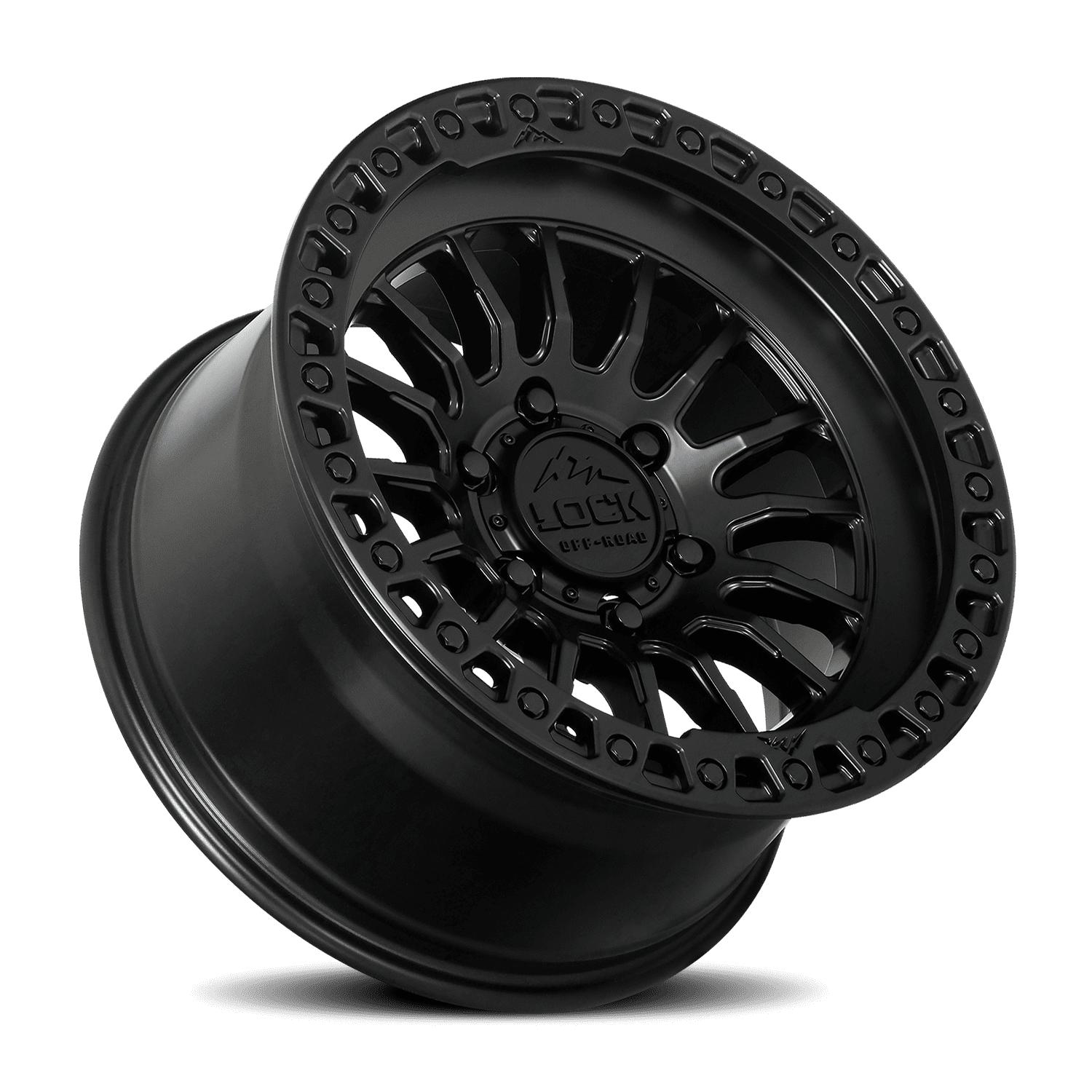 Lock Offroad Grit 17x9 5x127 -12 Black - Image 2