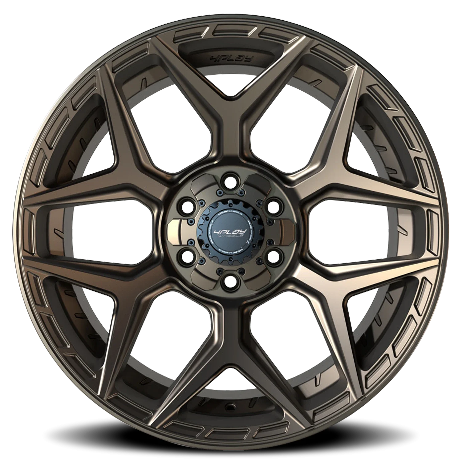 4PLAY 4P06 20x10 6x135/6x139.7 -18 Bronze - Image 3