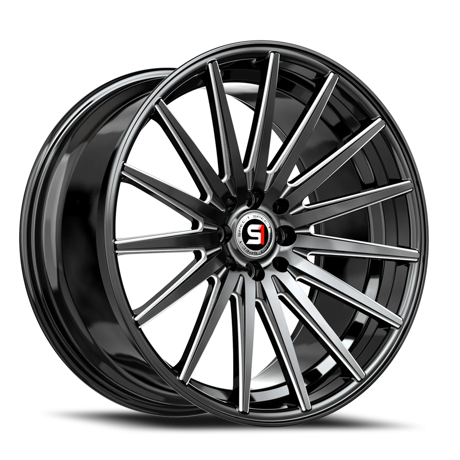 Spec-1 SP-69 18x8 5x114.3/5x120 +38 Black